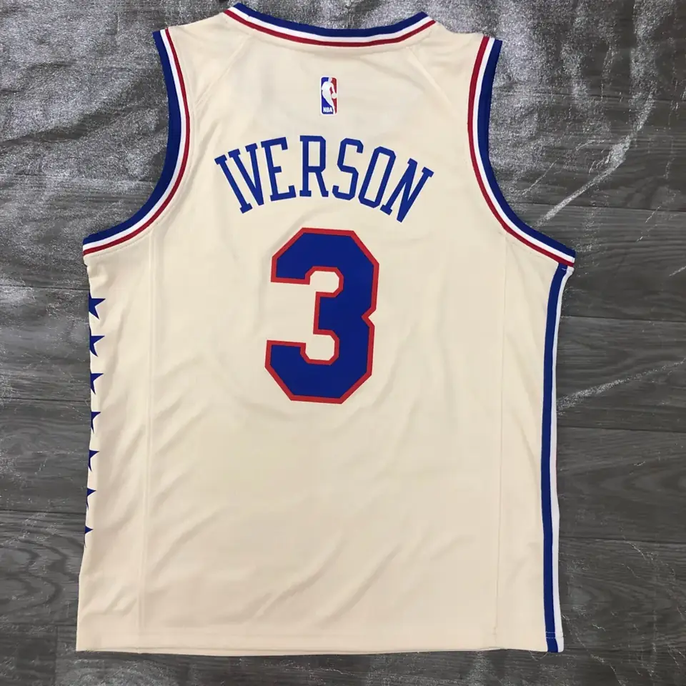 Foto 2 de Temporada 21 Philadelphia 76ers Edición Earned número 3 Allen Iverson