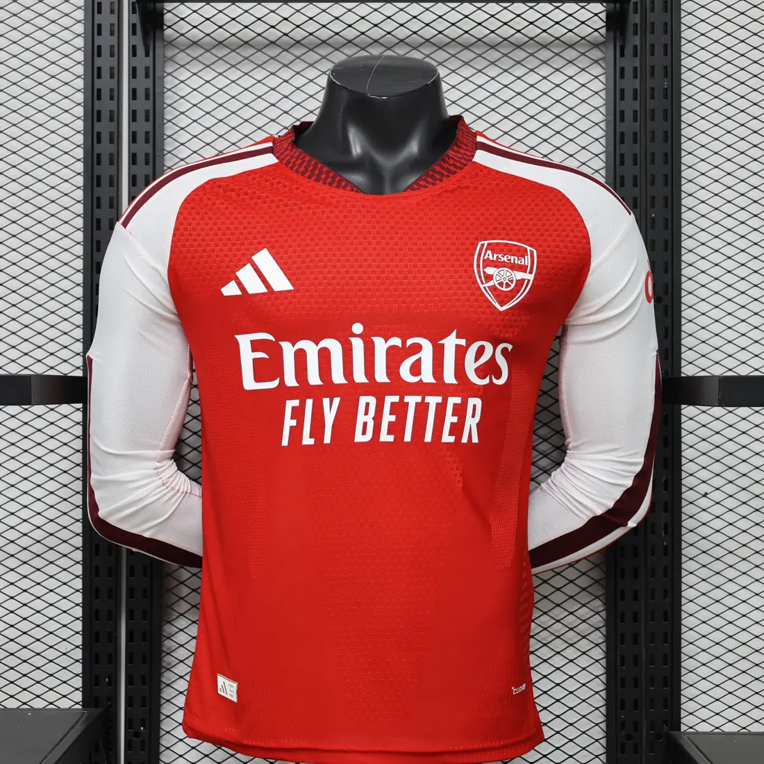 Foto 1 de Versión jugador 26/27 Arsenal local manga larga S-3XL