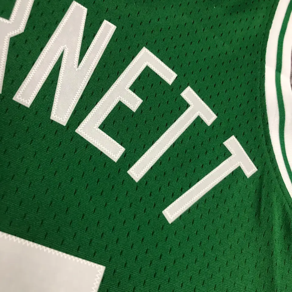Foto 4 de MN camiseta retro termotransferida: SW Celtics temporada 07/08 verde nº5 Garnett