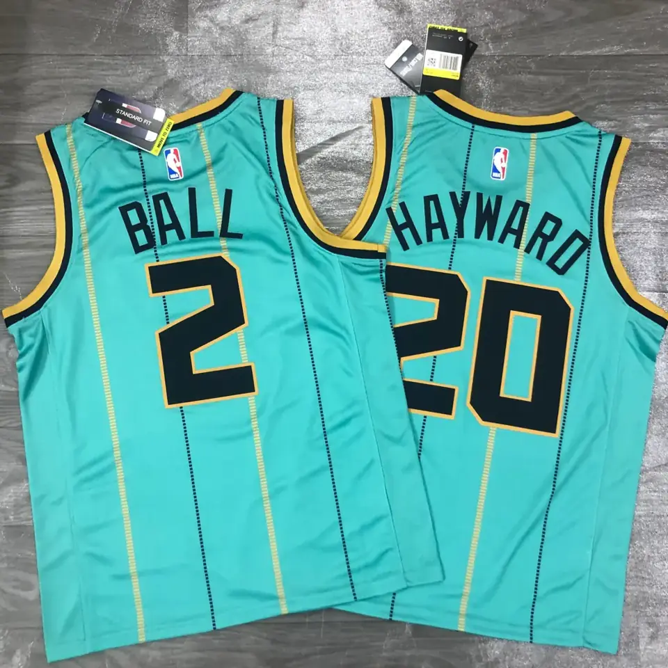 Foto 2 de Temporada 21 Charlotte Hornets City Edition, verde, nº 20 Hayward