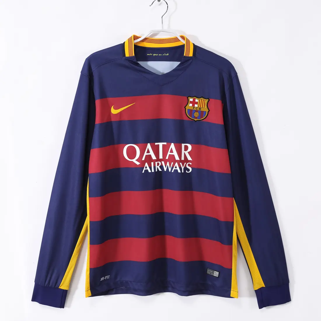 Foto 1 de Manga larga: Temporada 2015/16 FC Barcelona local 3B