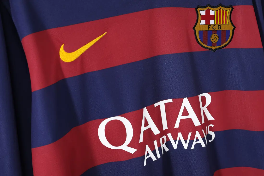 Foto 8 de Manga larga: Temporada 2015/16 FC Barcelona local 3B