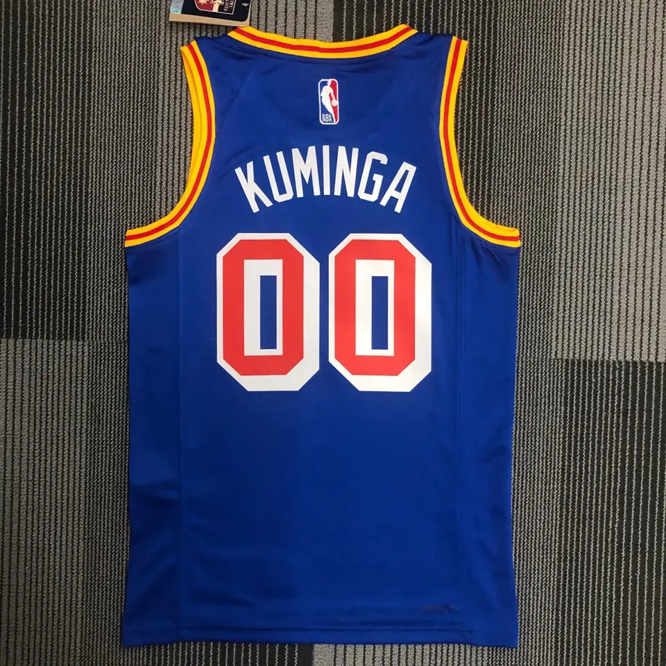 Foto 2 de 75.º aniversario Golden State Warriors retro n.º 00 Jonathan Kuminga