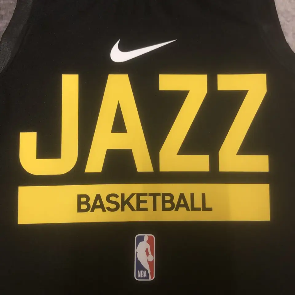 Foto 6 de Temporada 23 Utah Jazz camiseta de entrenamiento de tirantes versión jugador negra