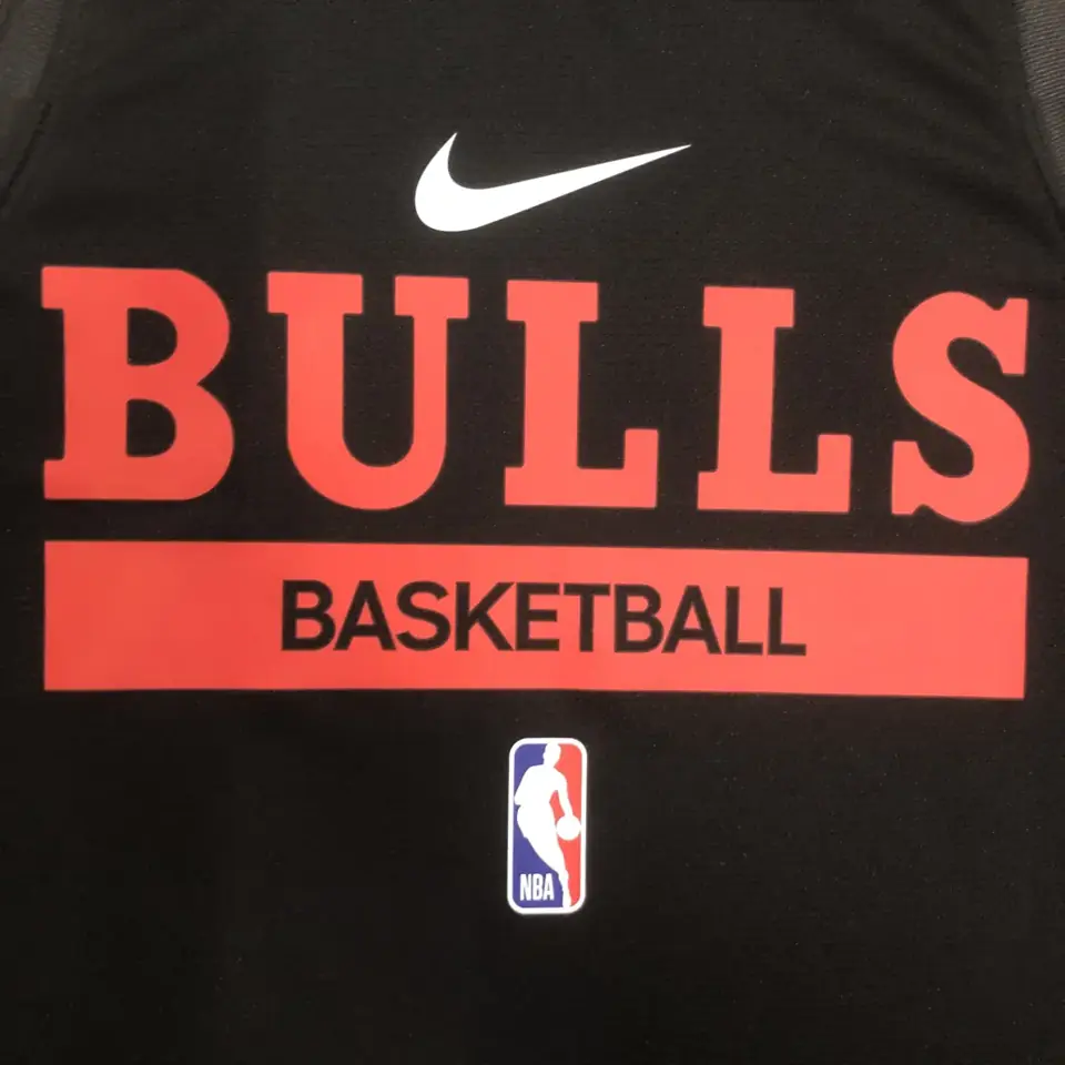 Foto 5 de Temporada 23 chaleco de entrenamiento versión jugador negro de los Bulls