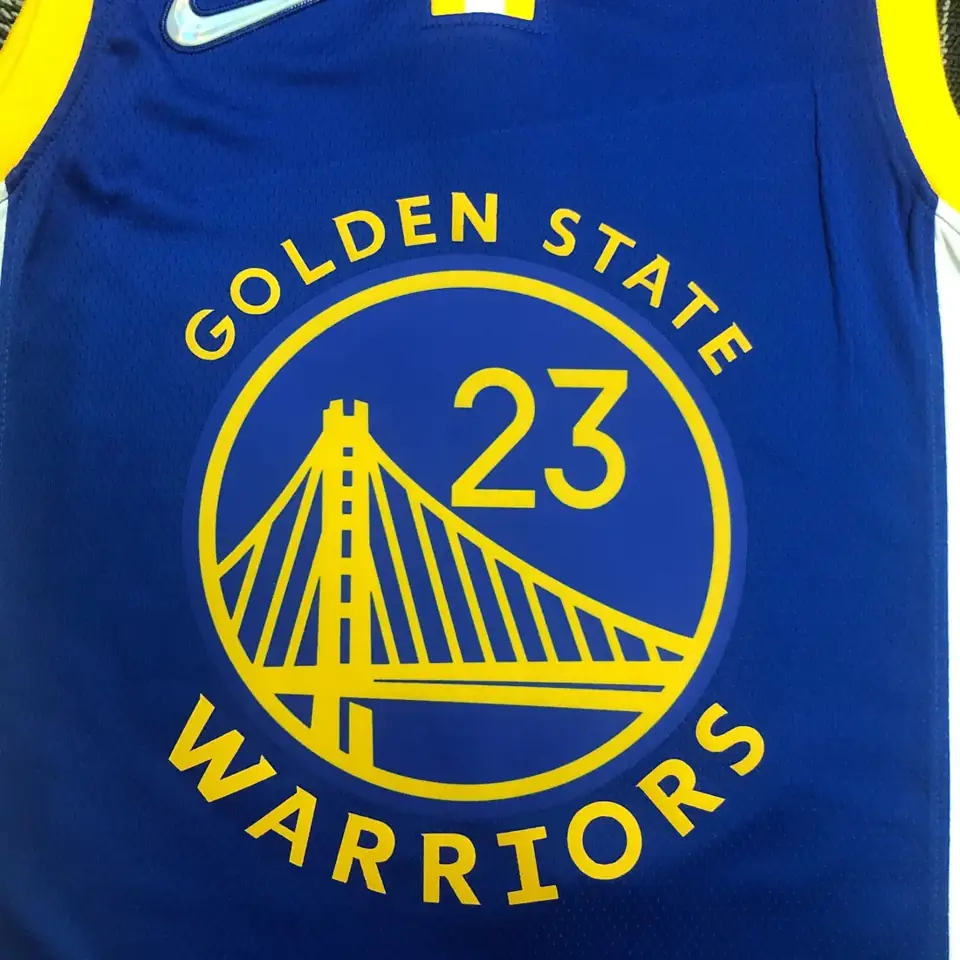 Foto 4 de 75.º aniversario Warriors azul número 23 Green