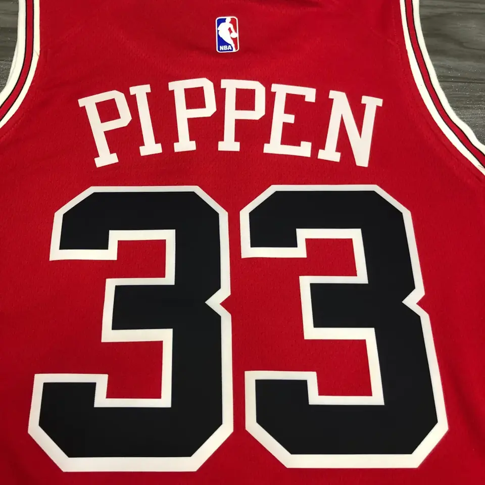Foto 7 de Bulls cuello redondo rojo nº 33 Scottie Pippen