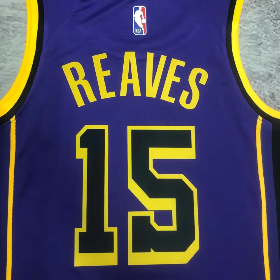 Foto 2 de Temporada 23 Lakers edición limitada Jordan nº 15 Reaves