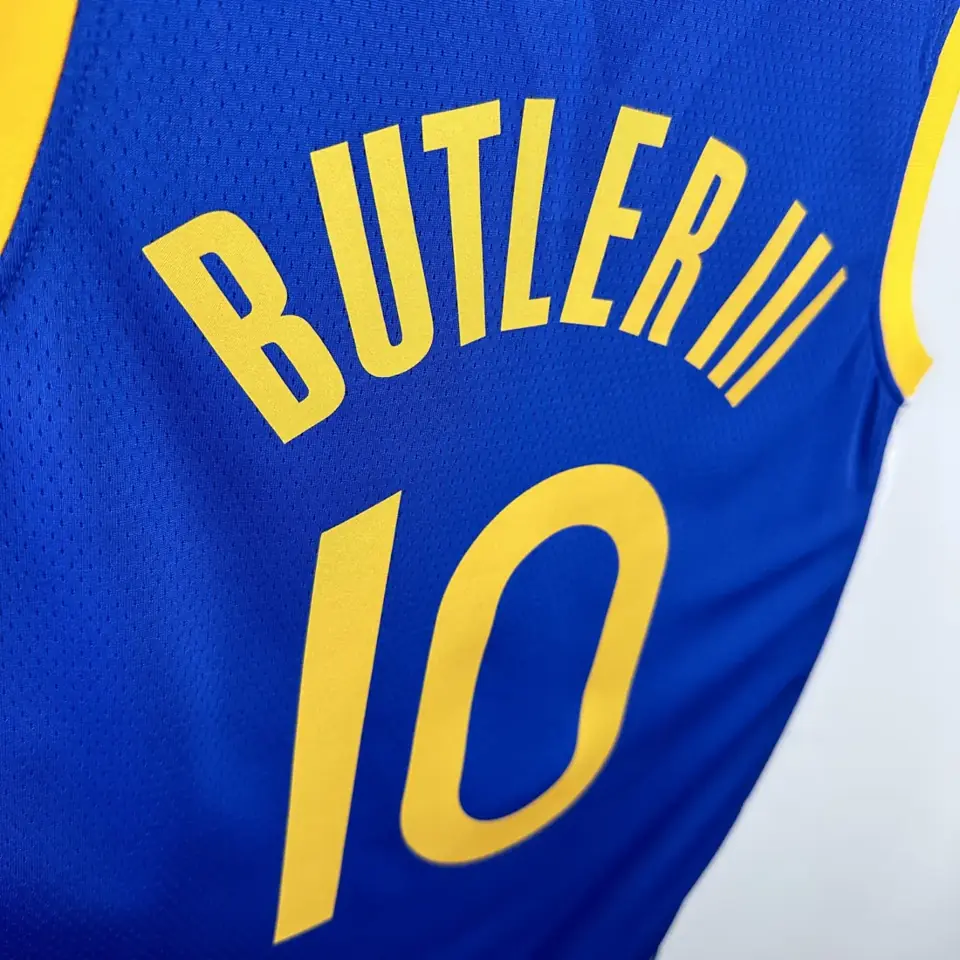 Foto 6 de Temporada 2023 Warriors azul con cuello en V número 10 Butler