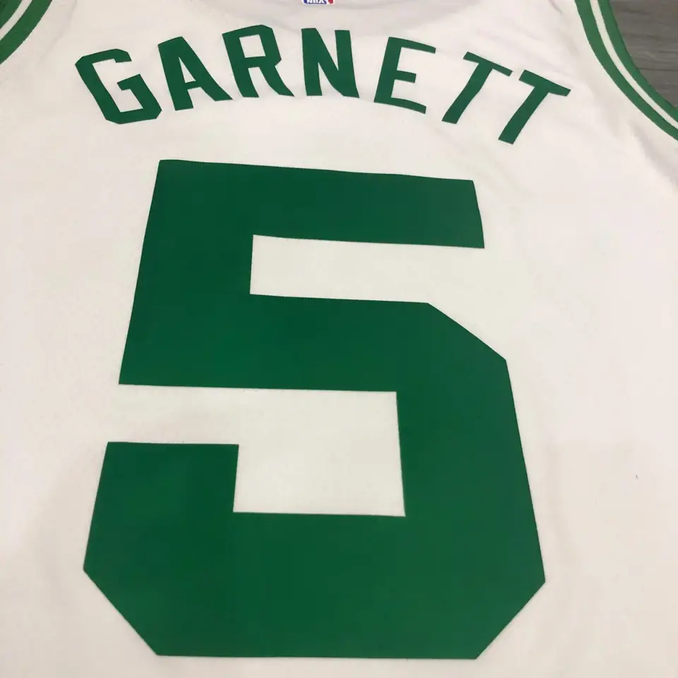 Foto 4 de Boston Celtics blanco retro nº 5 Garnett