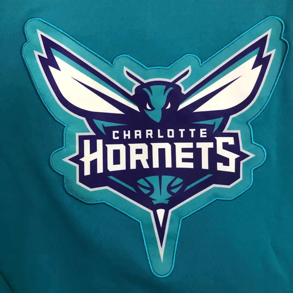 Foto 6 de Producto auténtico de tienda oficial internacional: versión de jugador GI chaqueta de calentamiento de los Hornets de Charlotte