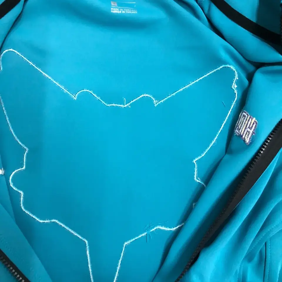 Foto 8 de Producto auténtico de tienda oficial internacional: versión de jugador GI chaqueta de calentamiento de los Hornets de Charlotte