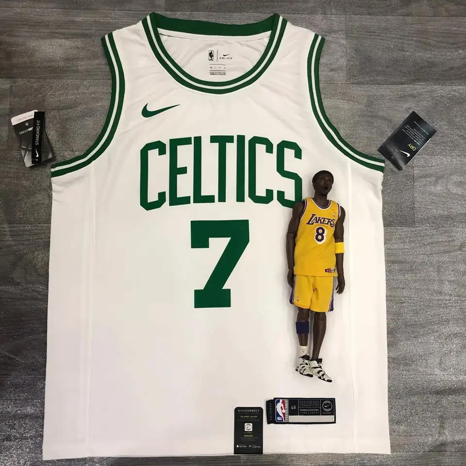 Foto 1 de Boston Celtics blanco retro nº 7 Jaylen Brown