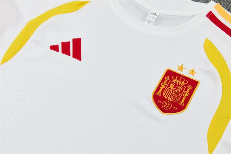Foto 8 de 26/27 camiseta de manga corta de España blanca [dos estrellas]