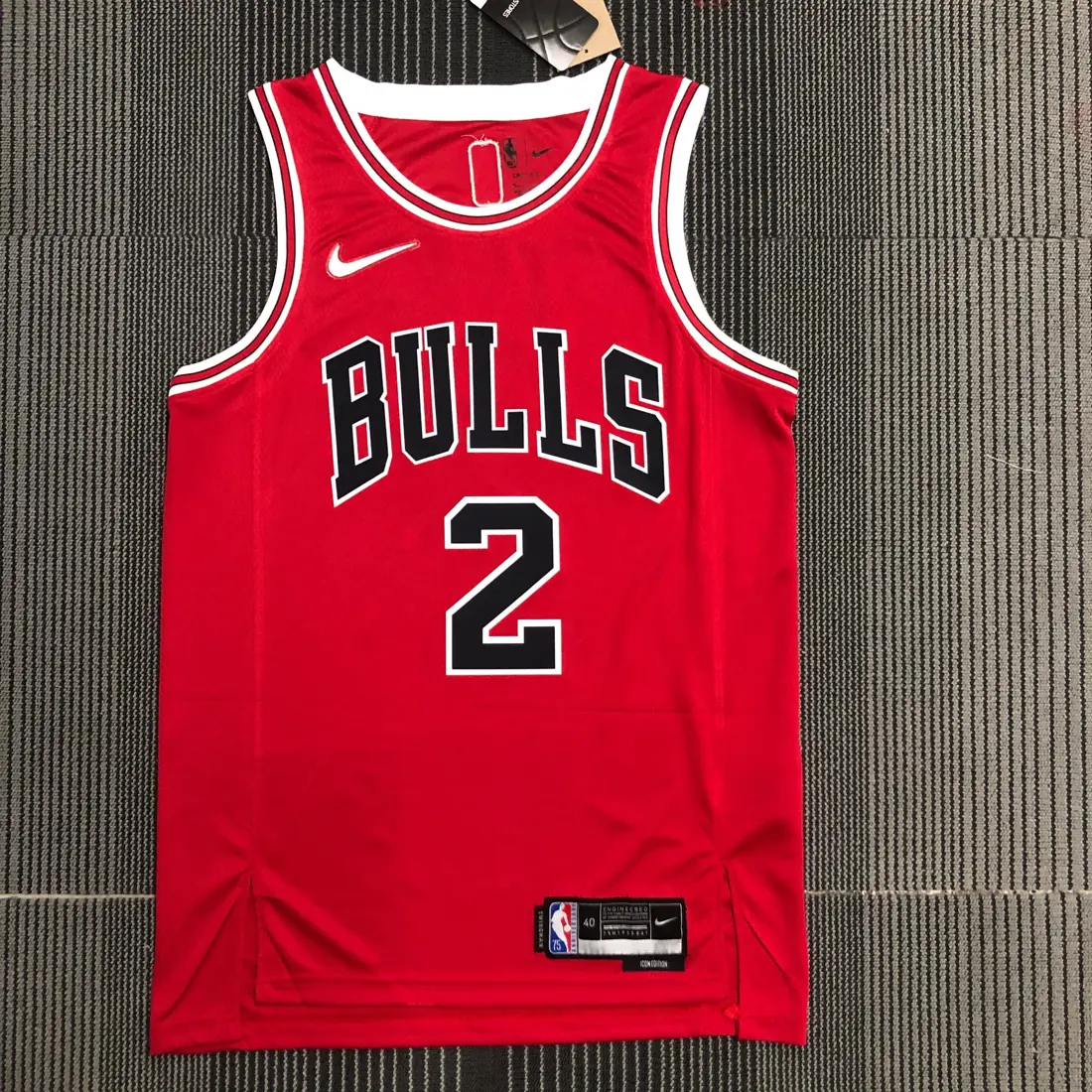 Foto 1 de 75 aniversario Bulls rojo número 2 Ball