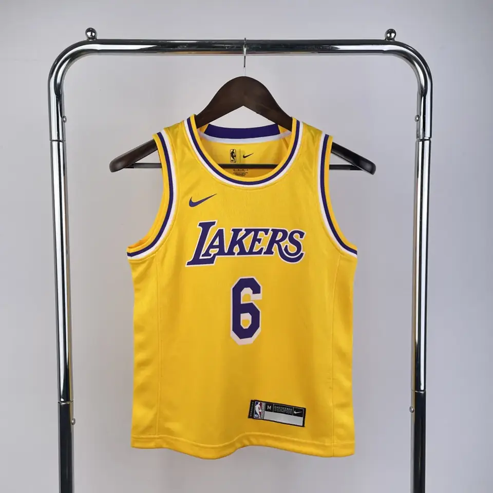 Foto 1 de Juvenil para niños: Lakers amarillo nº 6 James