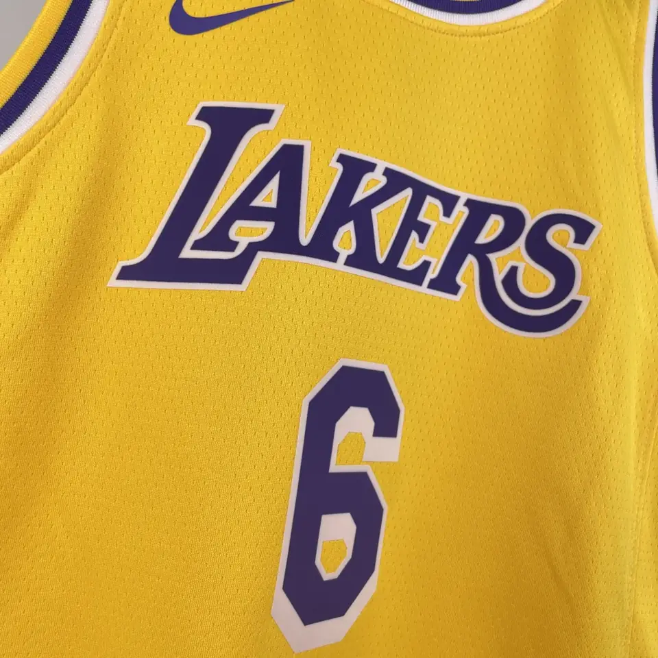 Foto 8 de Juvenil para niños: Lakers amarillo nº 6 James