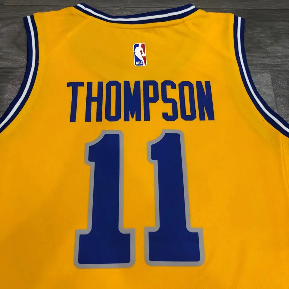 Foto 7 de Golden State Warriors calcetines amarillos nº 11 Thompson