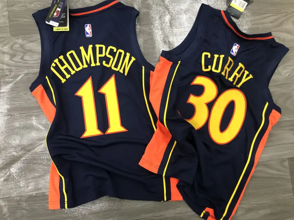 Foto 2 de Golden State Warriors novato azul marino nº 30 Stephen Curry
