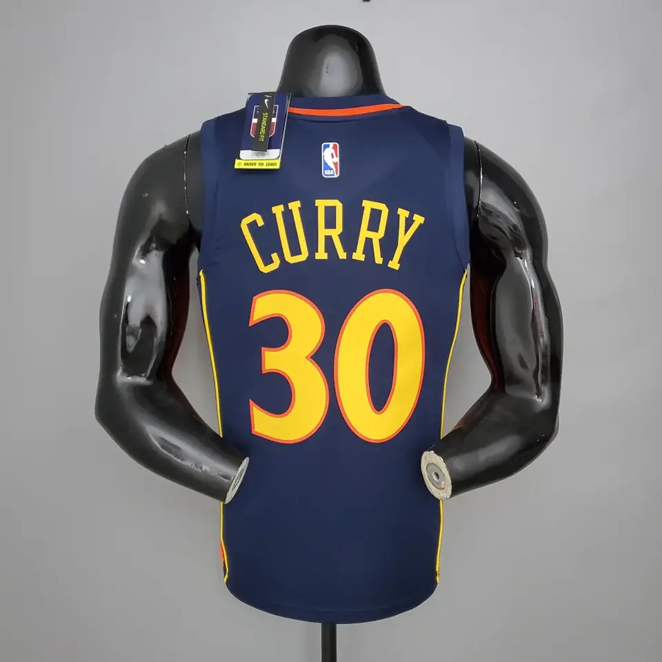 Foto 4 de Golden State Warriors novato azul marino nº 30 Stephen Curry