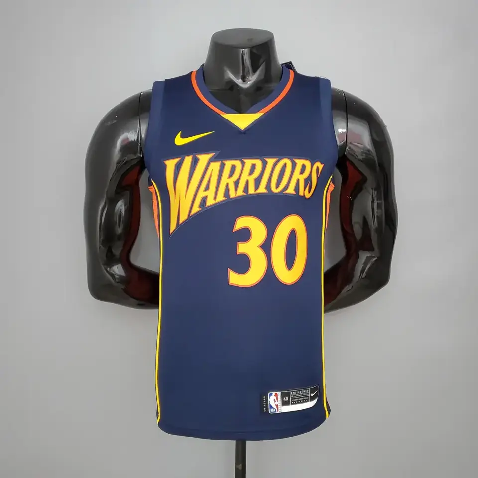Foto 5 de Golden State Warriors novato azul marino nº 30 Stephen Curry