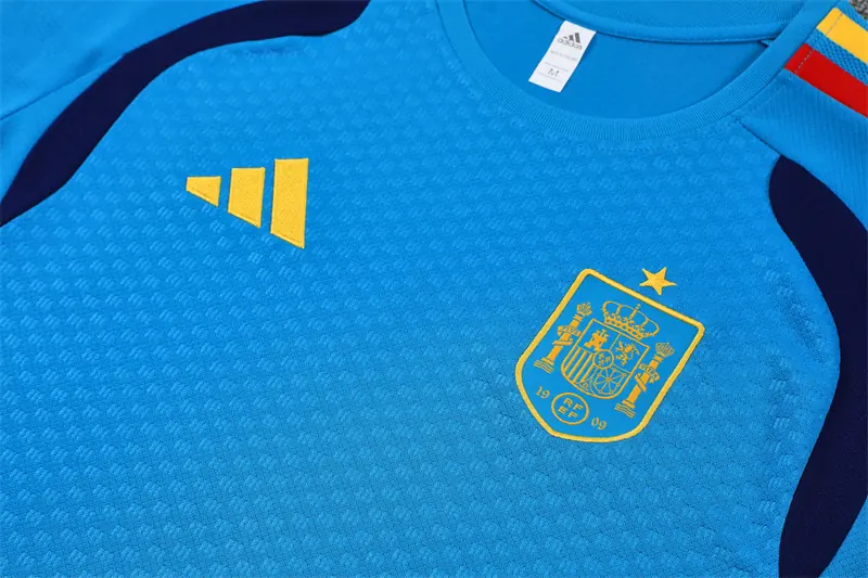 Foto 2 de 26/27 camiseta de manga corta España azul turquesa
