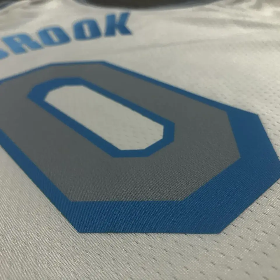 Foto 6 de Temporada 21 Lakers retro blanco número 0 Westbrook