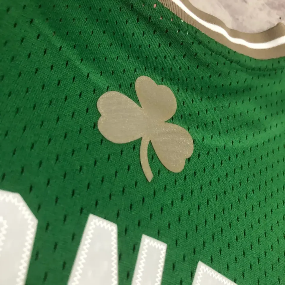 Foto 3 de MN camiseta retro termoimpresa: SW Celtics temporada 07/08 San Patricio nº 5 Kevin Garnett