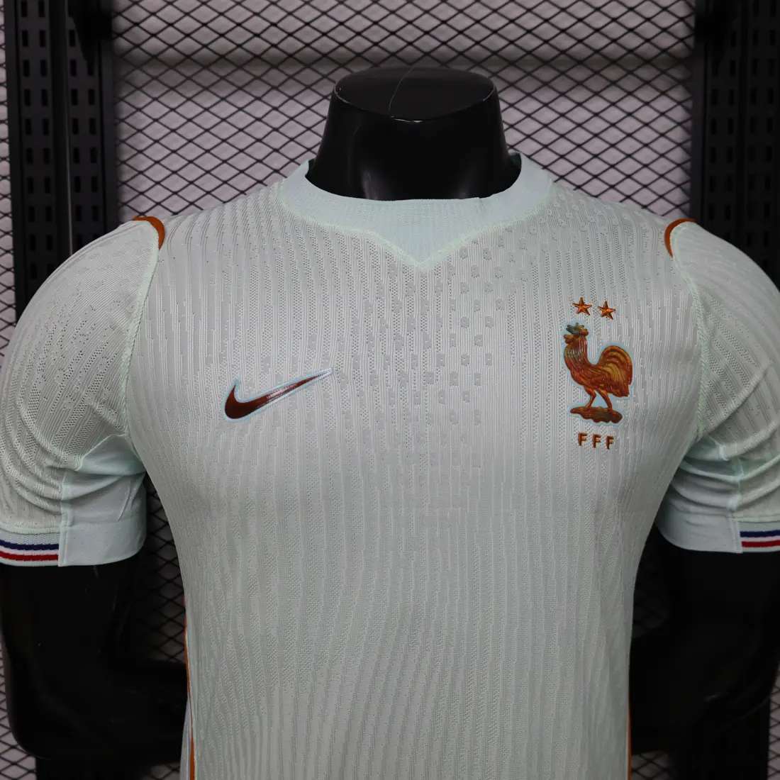 Foto 4 de Versión jugador 26, S-3XL Francia visitante (estrellas y F bordadas)