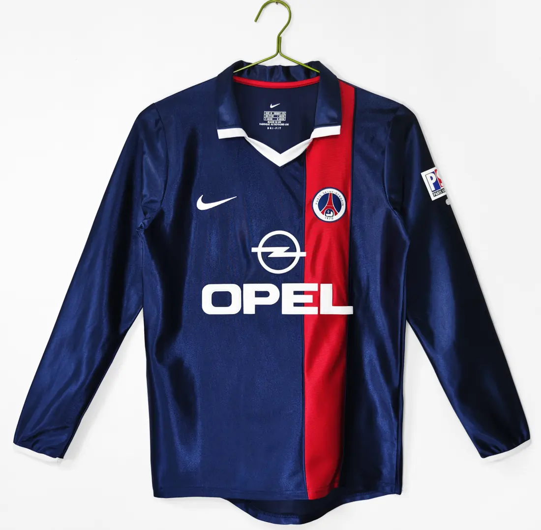 Foto 1 de Manga larga: Temporada 2001/02 Paris Saint-Germain local 3B