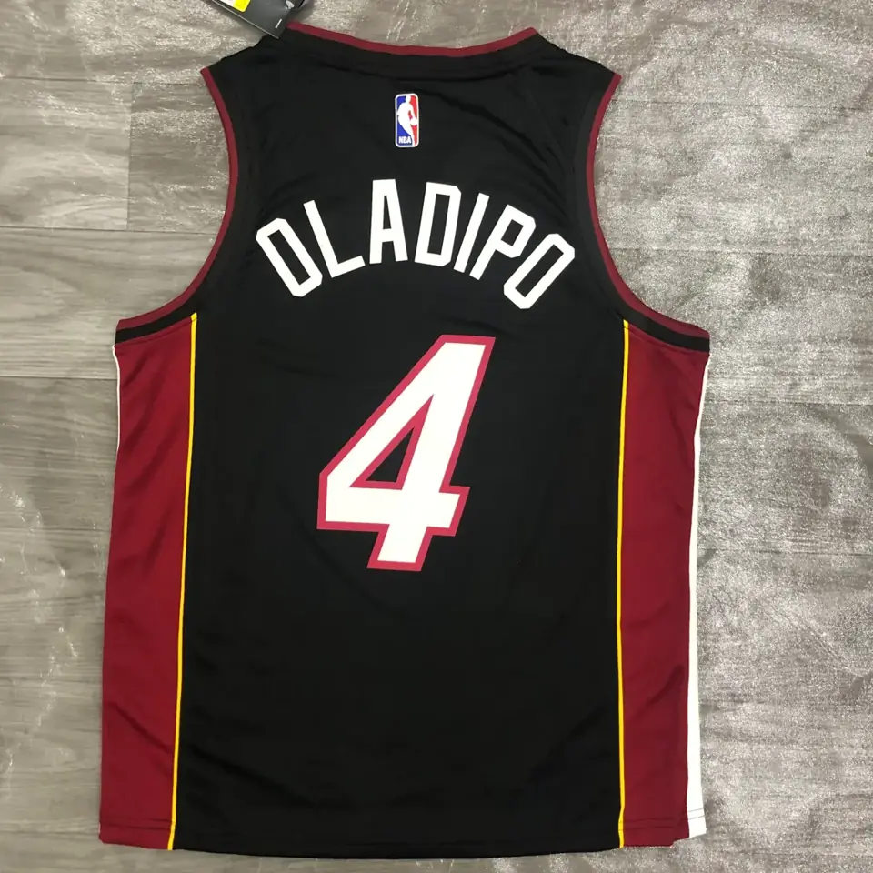 Foto 4 de Miami Heat cuello en V negro nº 4 Oladipo
