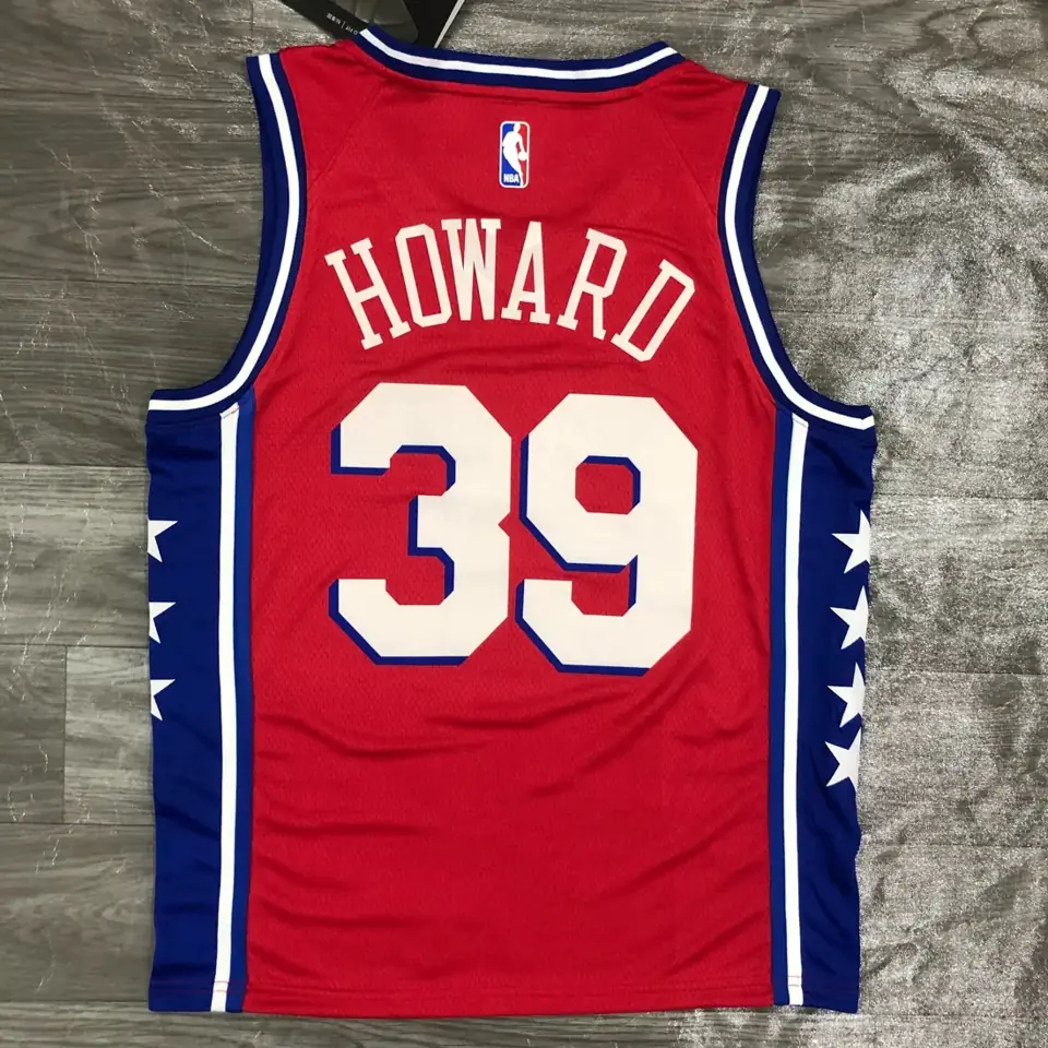 Foto 3 de Temporada 21 76ers temática Jordan rojo nº 39 Howard