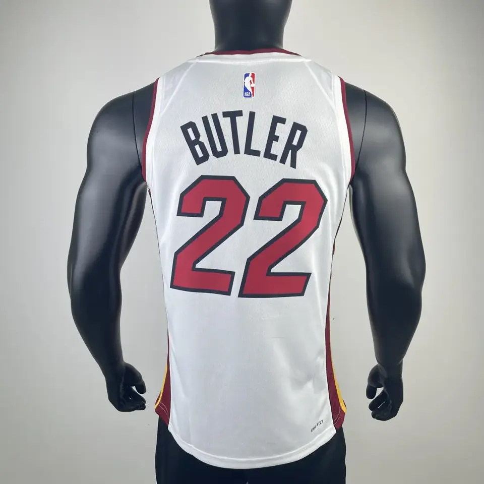 Foto 4 de Heat cuello en V blanco nº 22 Jimmy Butler