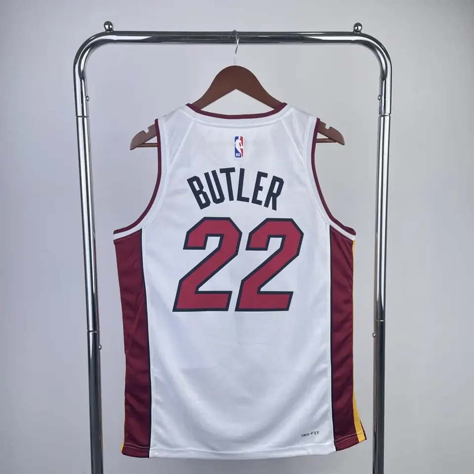 Foto 6 de Heat cuello en V blanco nº 22 Jimmy Butler