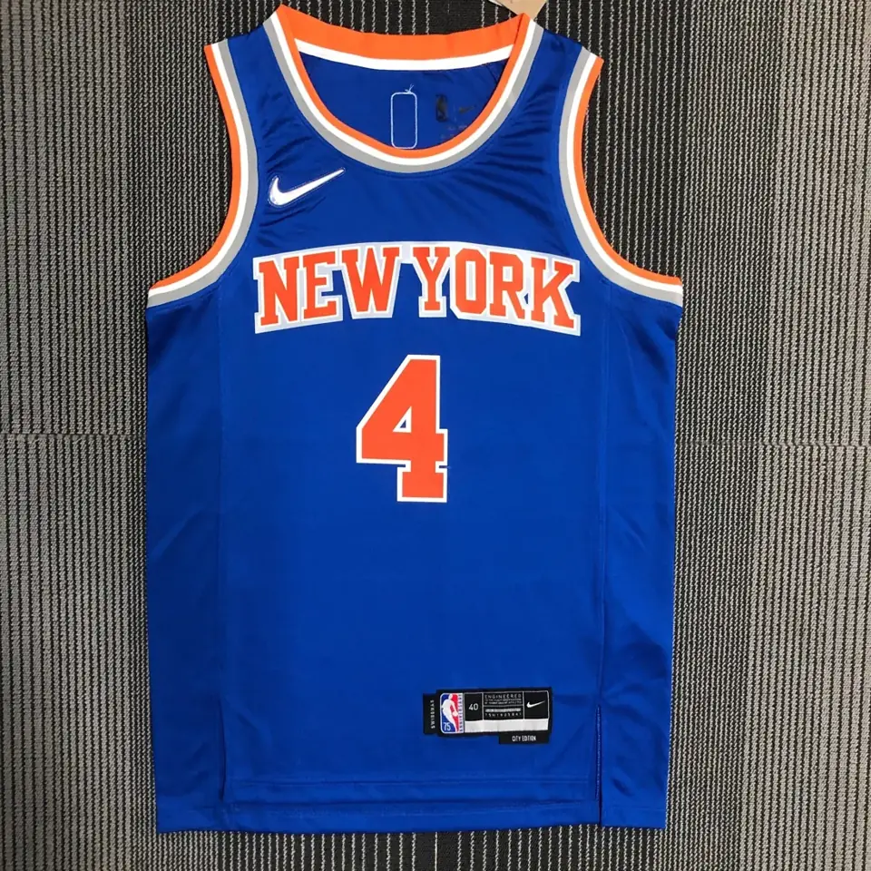 Foto 1 de 75 aniversario Knicks azul número 4 Rose