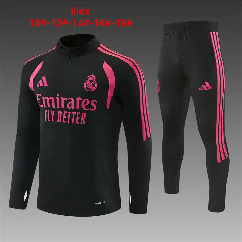 Foto 1 de Niños 26/27 Real Madrid negro con fucsia