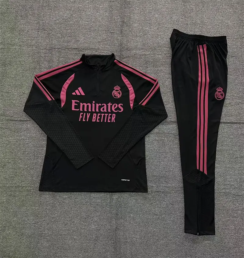Foto 2 de Niños 26/27 Real Madrid negro con fucsia