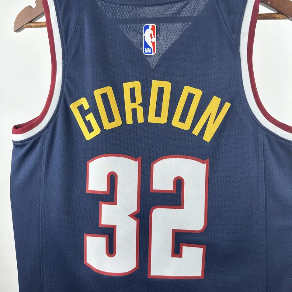 Foto 4 de Temporada 23 Nuggets azul marino n.º 32 Gordon
