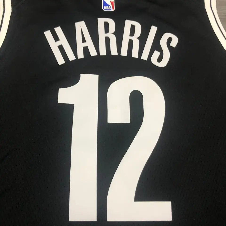 Foto 7 de Brooklyn Nets, cuello en V, negro, nº 12 Joe Harris