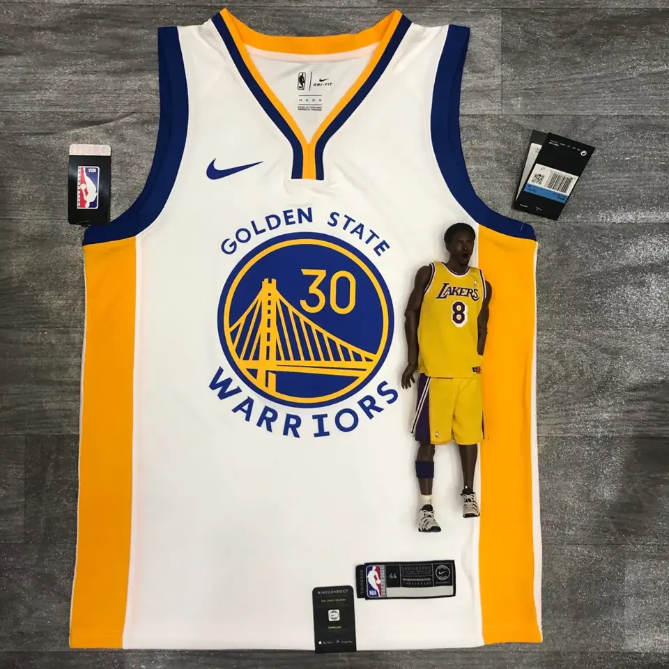 Foto 1 de Temporada 20 Warriors cuello en V blanco nº 30 Curry