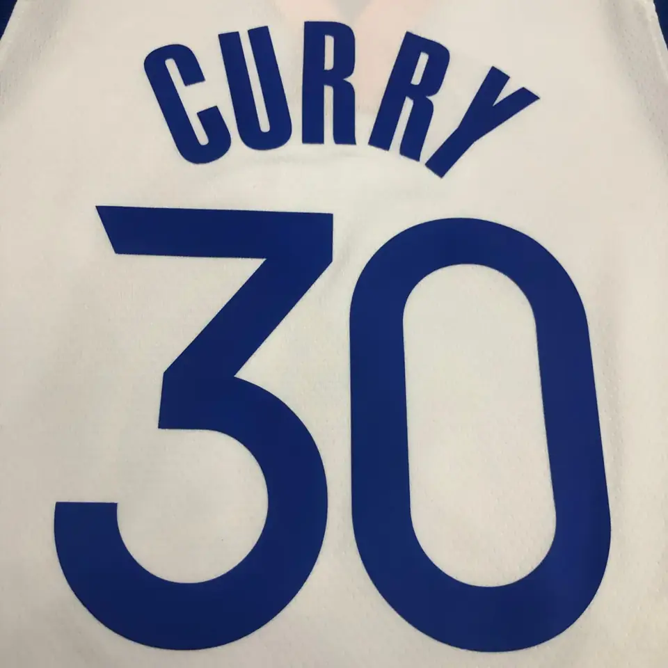 Foto 7 de Temporada 20 Warriors cuello en V blanco nº 30 Curry