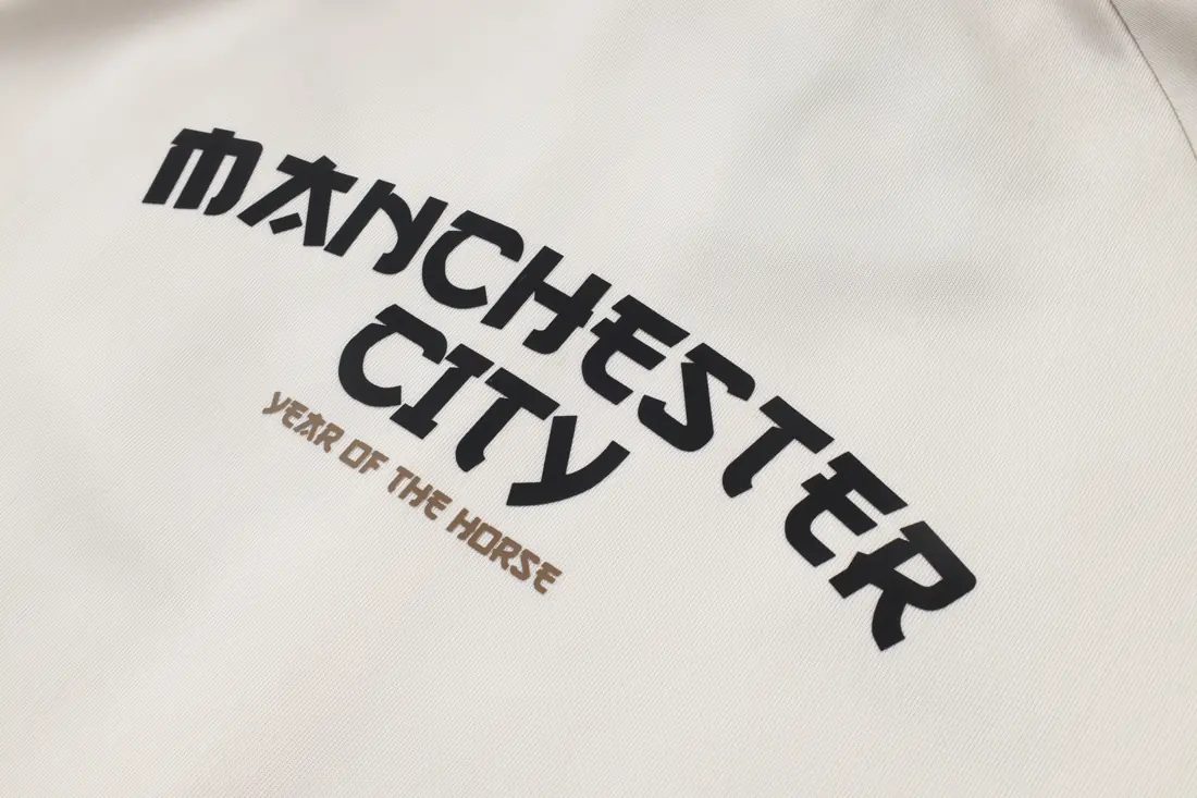 Foto 5 de A26042# 2627 cremallera larga Manchester City beige - Manchester City