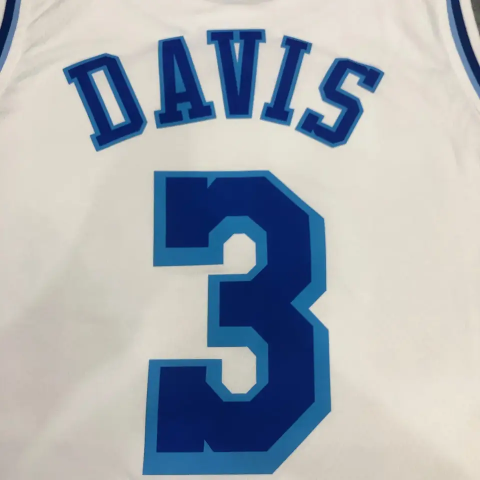 Foto 6 de Los Angeles Lakers Noche Latina retro blanco nº 3 Davis