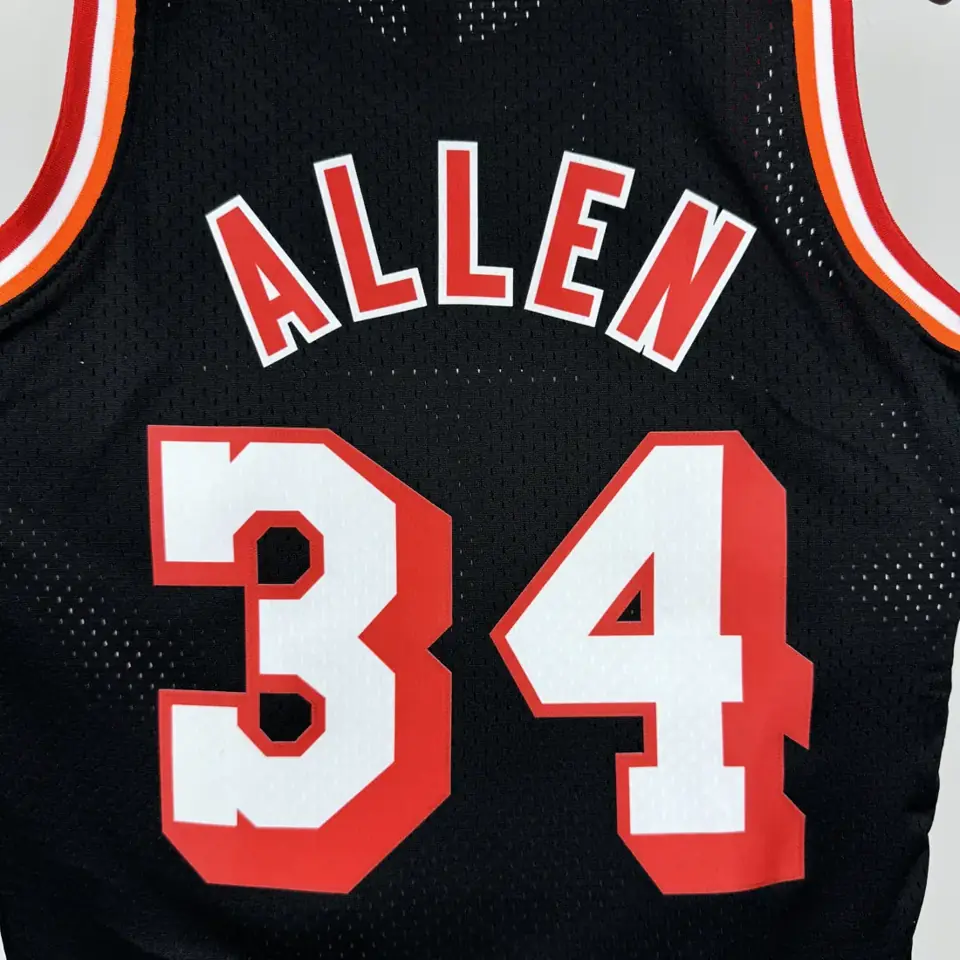Foto 2 de MN camiseta retro termoimpresa SW: Heat temporada 13/14 Noche Retro nº 34 Ray Allen