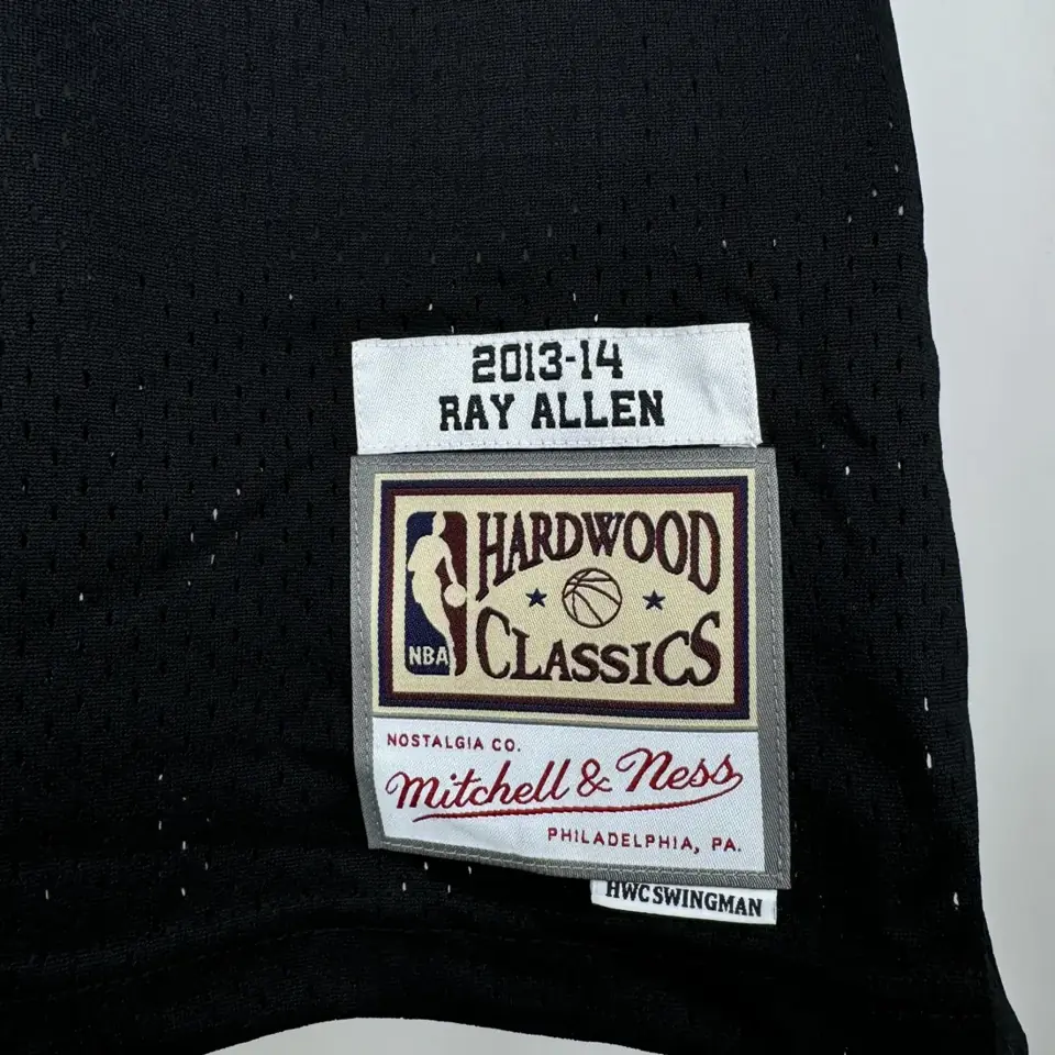 Foto 3 de MN camiseta retro termoimpresa SW: Heat temporada 13/14 Noche Retro nº 34 Ray Allen