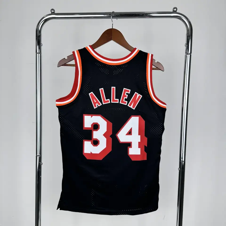 Foto 6 de MN camiseta retro termoimpresa SW: Heat temporada 13/14 Noche Retro nº 34 Ray Allen