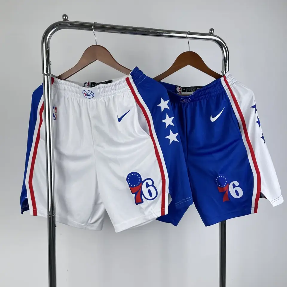 Foto 2 de Philadelphia 76ers pantalón corto azul