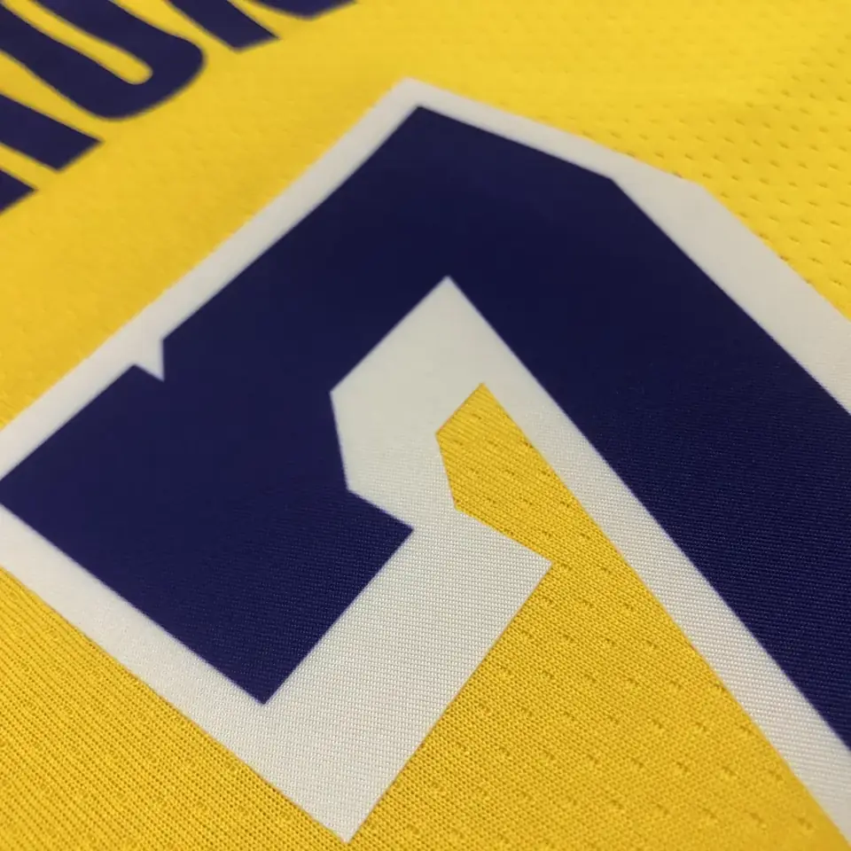Foto 8 de 75º aniversario Lakers de Los Ángeles amarillo número 7 Carmelo Anthony