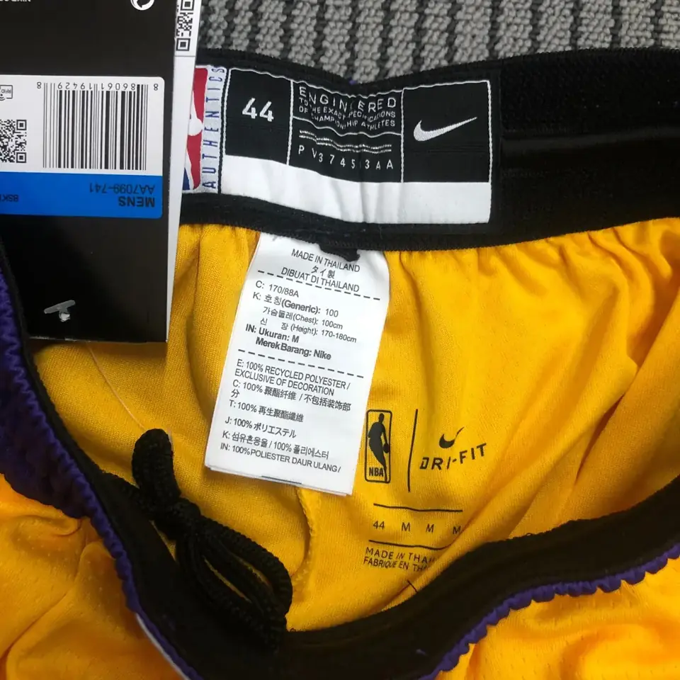 Foto 4 de Lakers pantalones cortos amarillos