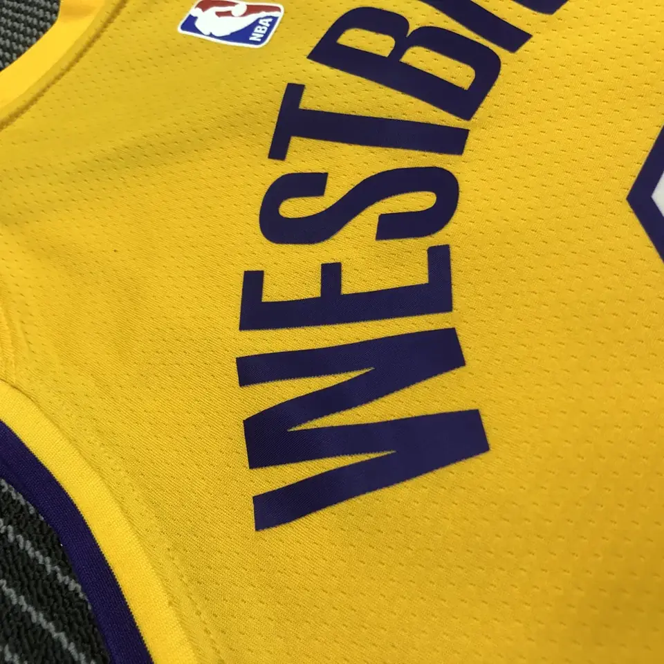 Foto 5 de Lakers cuello en V versión leyendas (con estrellas) #0 Westbrook